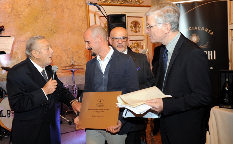 Cena Le Soste, Franco Ziliani premia Enrico Crippa