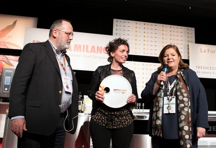 Premio IdentitàDonna, Paolo Marchi con Marianna Vitale e Cristina Ziliani