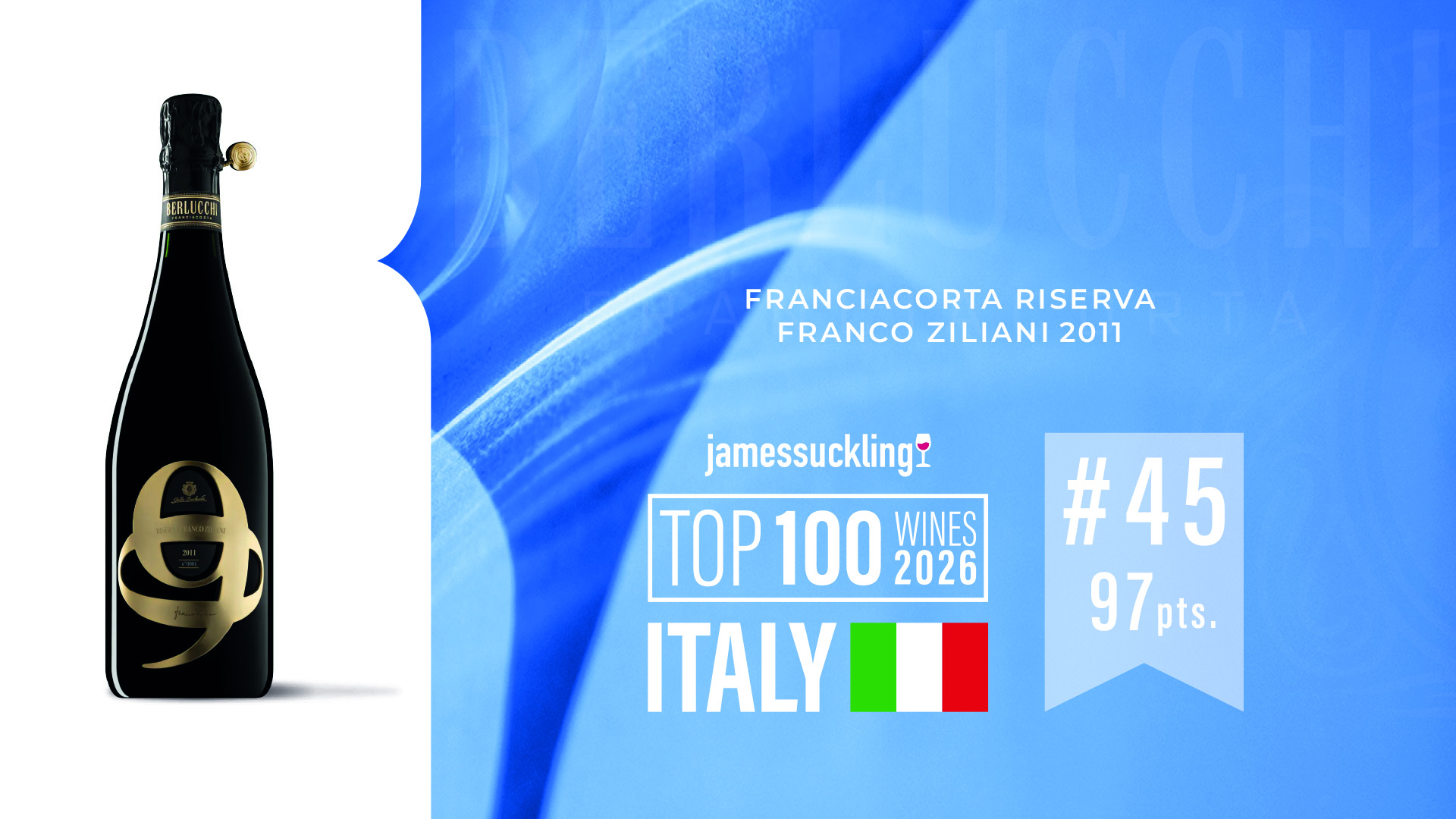 Berlucchi entra nella Top 100 di James Suckling