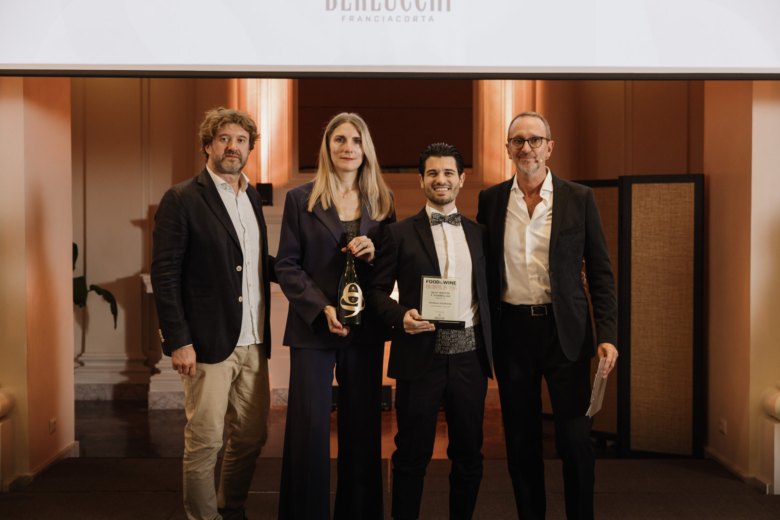 Berlucchi Franciacorta ai Food&Wine Italia Awards 2026